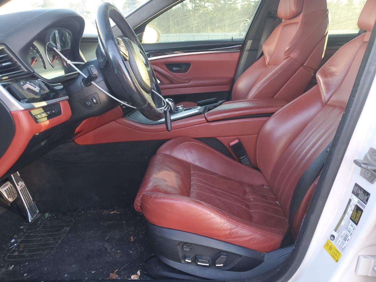 2013 BMW M5 VIN WBSFV9C52DC772908 Copart auction photo, rear end / front end damage thumbnail 7
