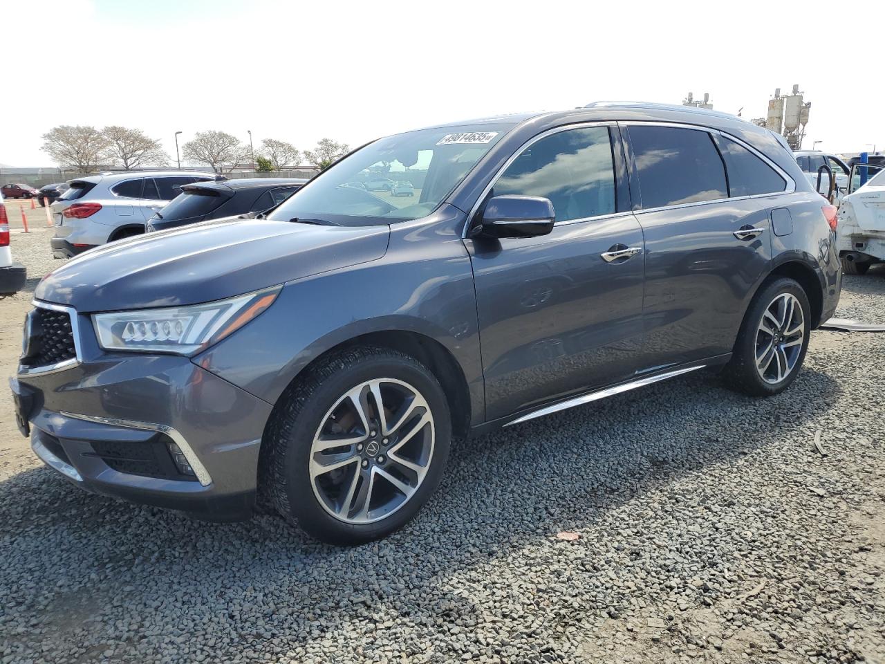 2017 Acura MDX VIN 5FRYD3H82HB010429 - Copart auction photo
