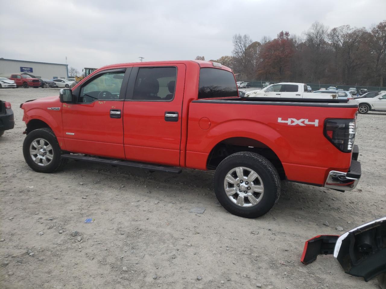 2014 Ford F-150 VIN 1FTFW1ET6EFC90427 Copart auction photo, front end / side damage thumbnail 2