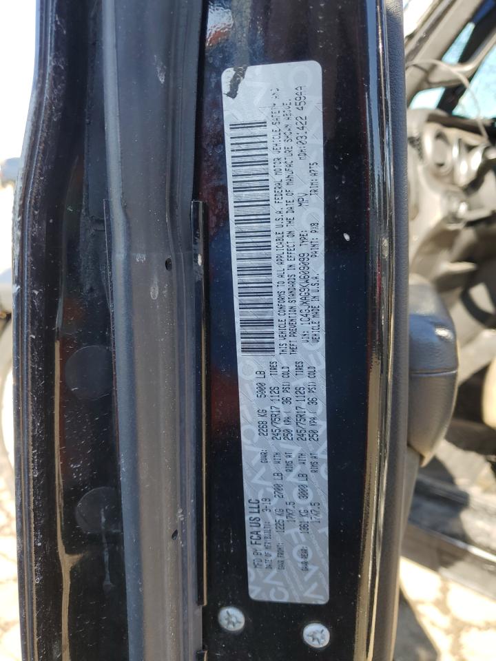 2019 Jeep Wrangler VIN 1C4GJXAG9KW609099 Copart auction photo, rollover / undercarriage damage thumbnail 15