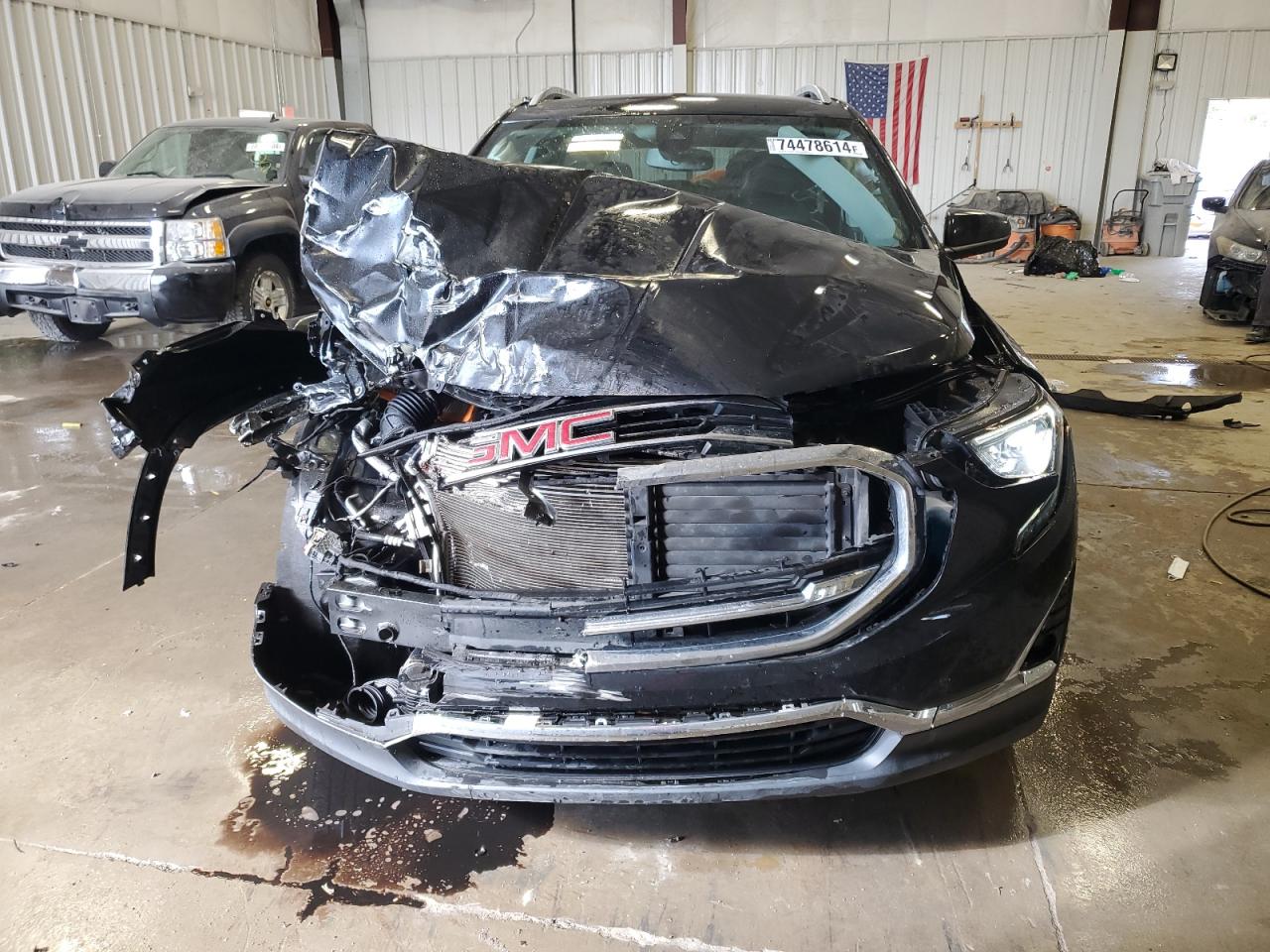 2021 GMC Terrain VIN 3GKALVEV8ML312173 Copart auction photo, front end damage thumbnail 5