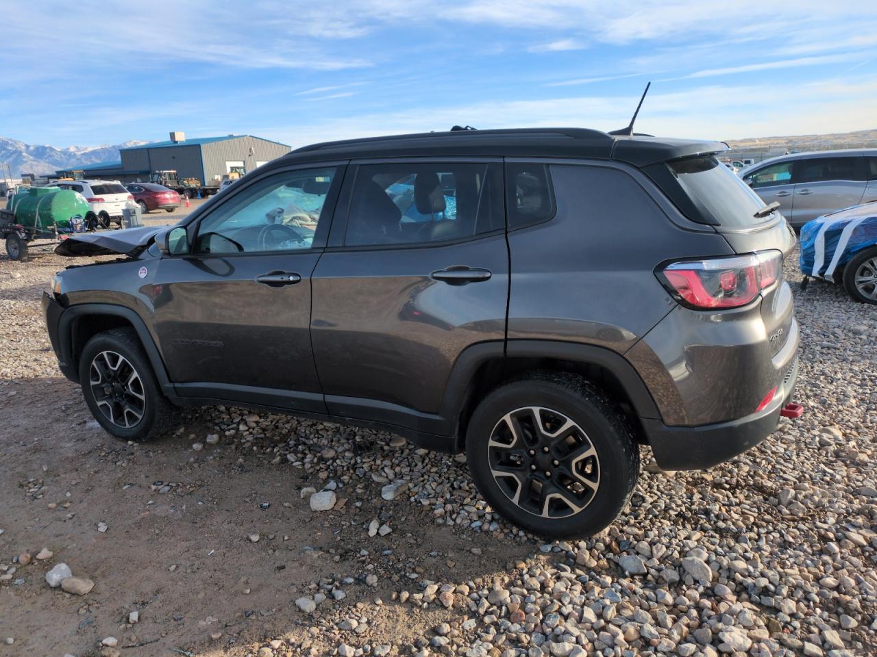 2019 Jeep Compass VIN 3C4NJDDB1KT780635 Copart auction photo, front end damage thumbnail 2