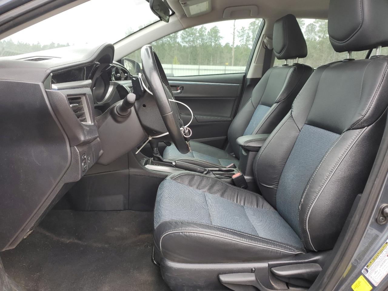 2015 Toyota Corolla VIN 2T1BURHE8FC244334 Copart auction photo, front end damage thumbnail 7