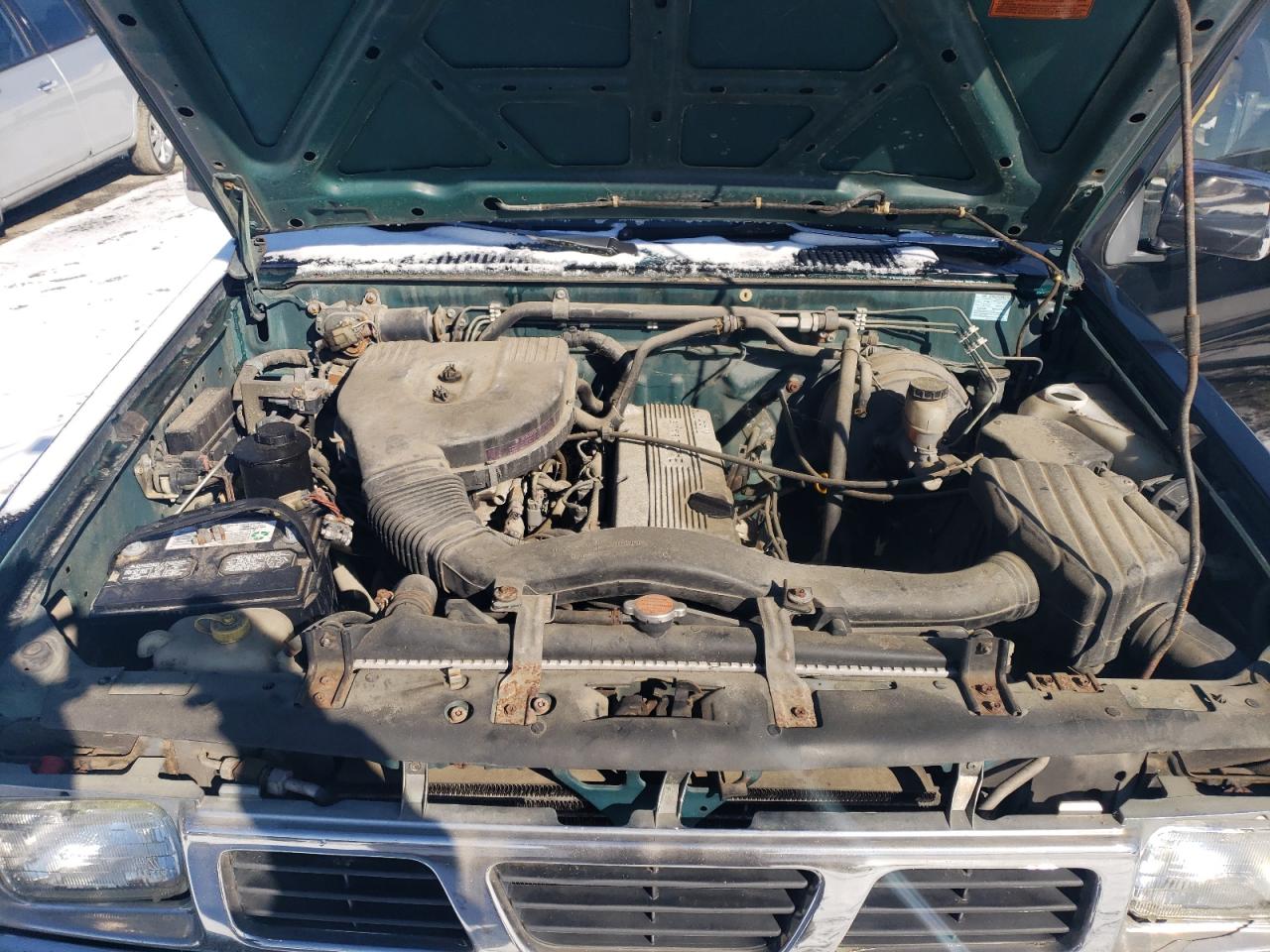 1997 Nissan Titan VIN 1N6SD16Y3VC318794 Copart auction photo, front end / side damage thumbnail 11