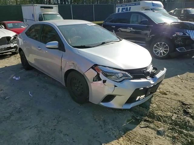 2014 Toyota Corolla VIN 2T1BURHE8EC085944 Copart auction photo, front end / side damage thumbnail 11