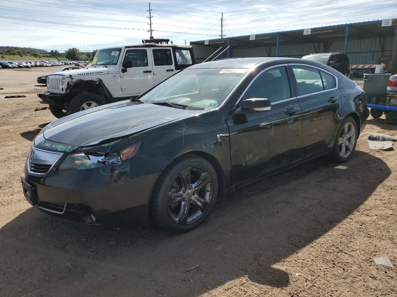 2012 Acura TL VIN 19UUA9F52CA004833