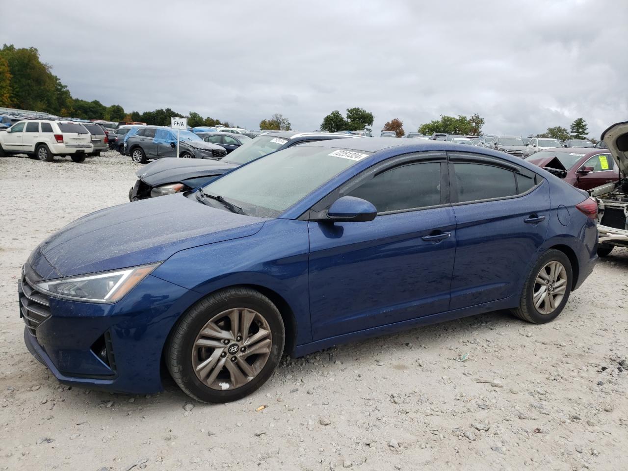 2019 Hyundai Elantra VIN 5NPD84LF0KH412538