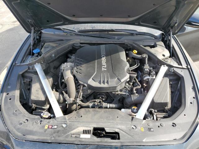 2022 Genesis G70 VIN KMTG54TE2NU082023 Copart auction photo, side / all over damage thumbnail 11