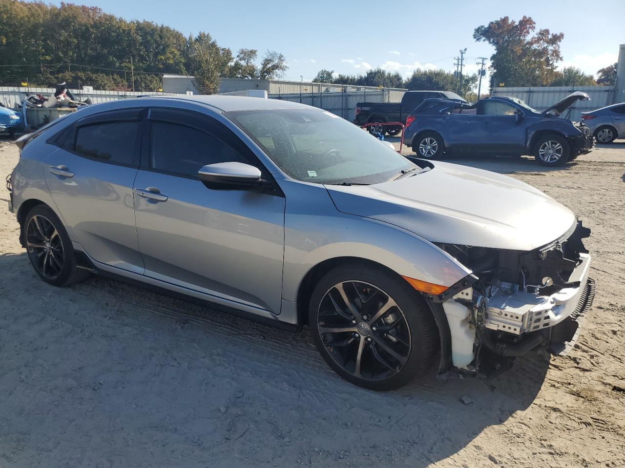 2021 Honda Civic VIN SHHFK7H46MU211164 Copart auction photo, front end / rear end damage thumbnail 4