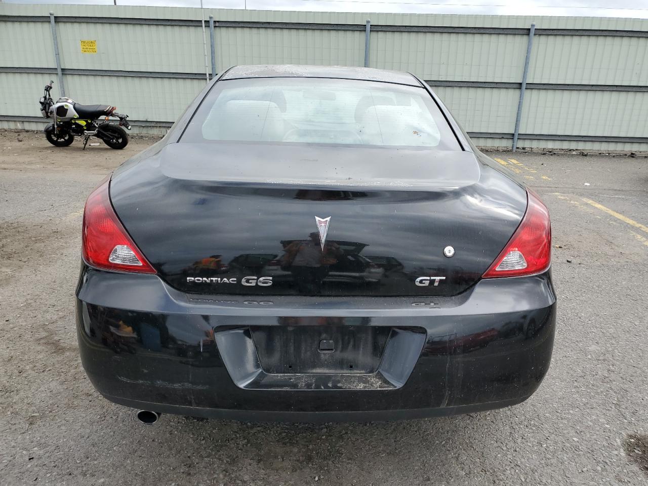 2006 Pontiac G6 VIN 1G2ZH158464224432 Copart auction photo, rear end / side damage thumbnail 6
