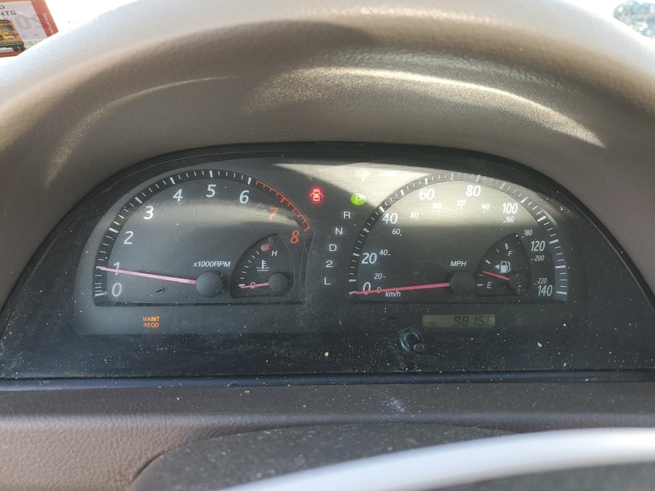 2004 Toyota Camry VIN JTDBE32K640271452 Copart auction photo, minor dent/scratches damage thumbnail 9