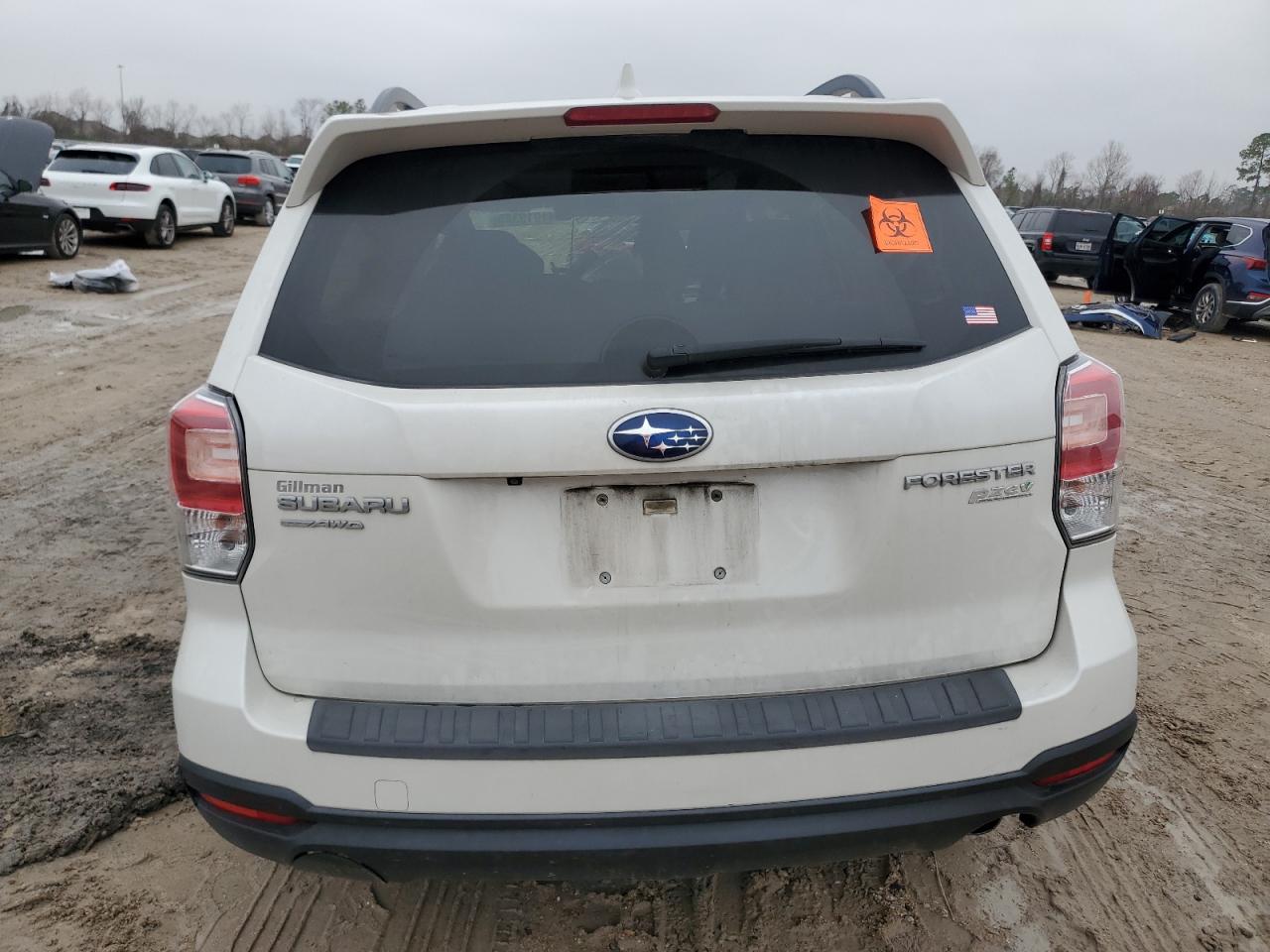 2017 Subaru Forester VIN JF2SJAGC6HH530998 Copart auction photo, front end damage thumbnail 6
