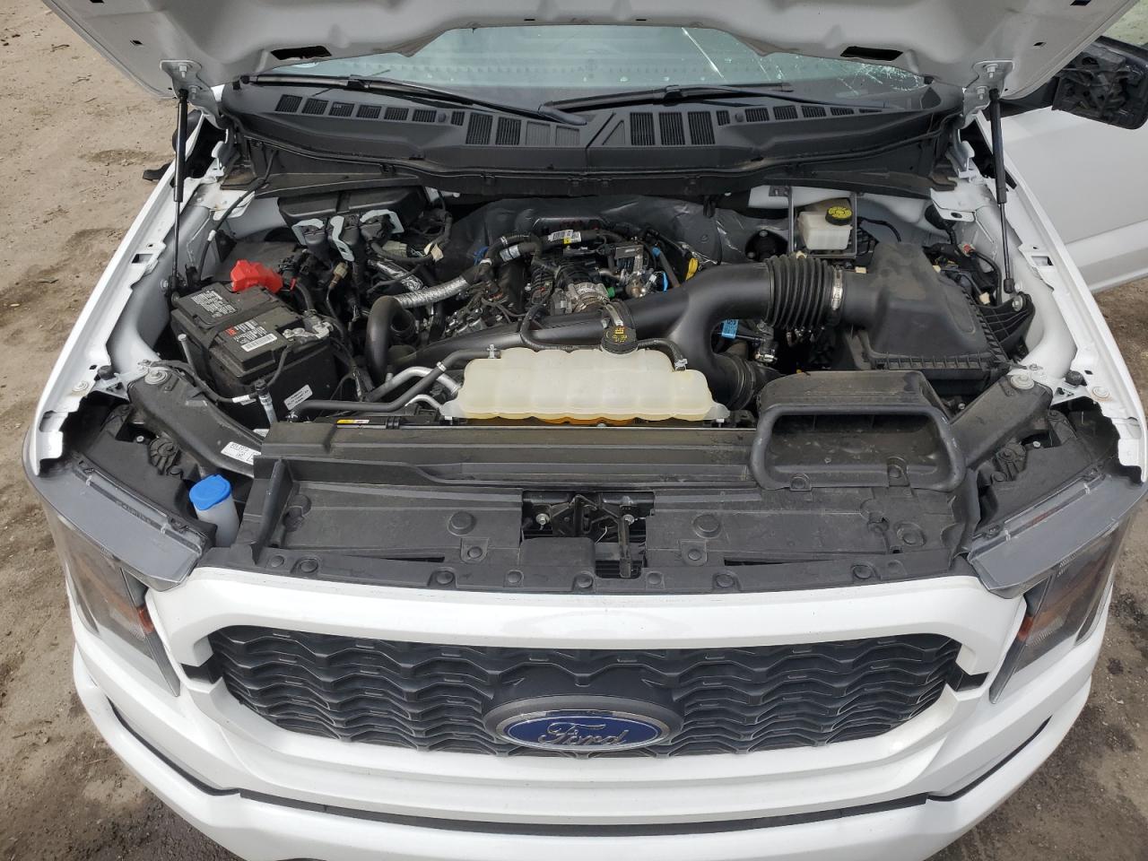 2023 Ford F-150 VIN 1FTEW1CP8PKD01357 Copart auction photo, side damage thumbnail 11