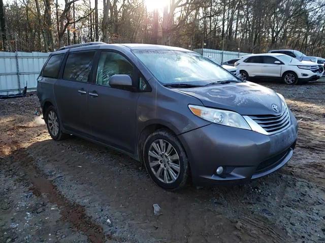 2012 Toyota Sienna VIN 5TDDK3DC0CS032028 Copart auction photo, rear end damage thumbnail 11