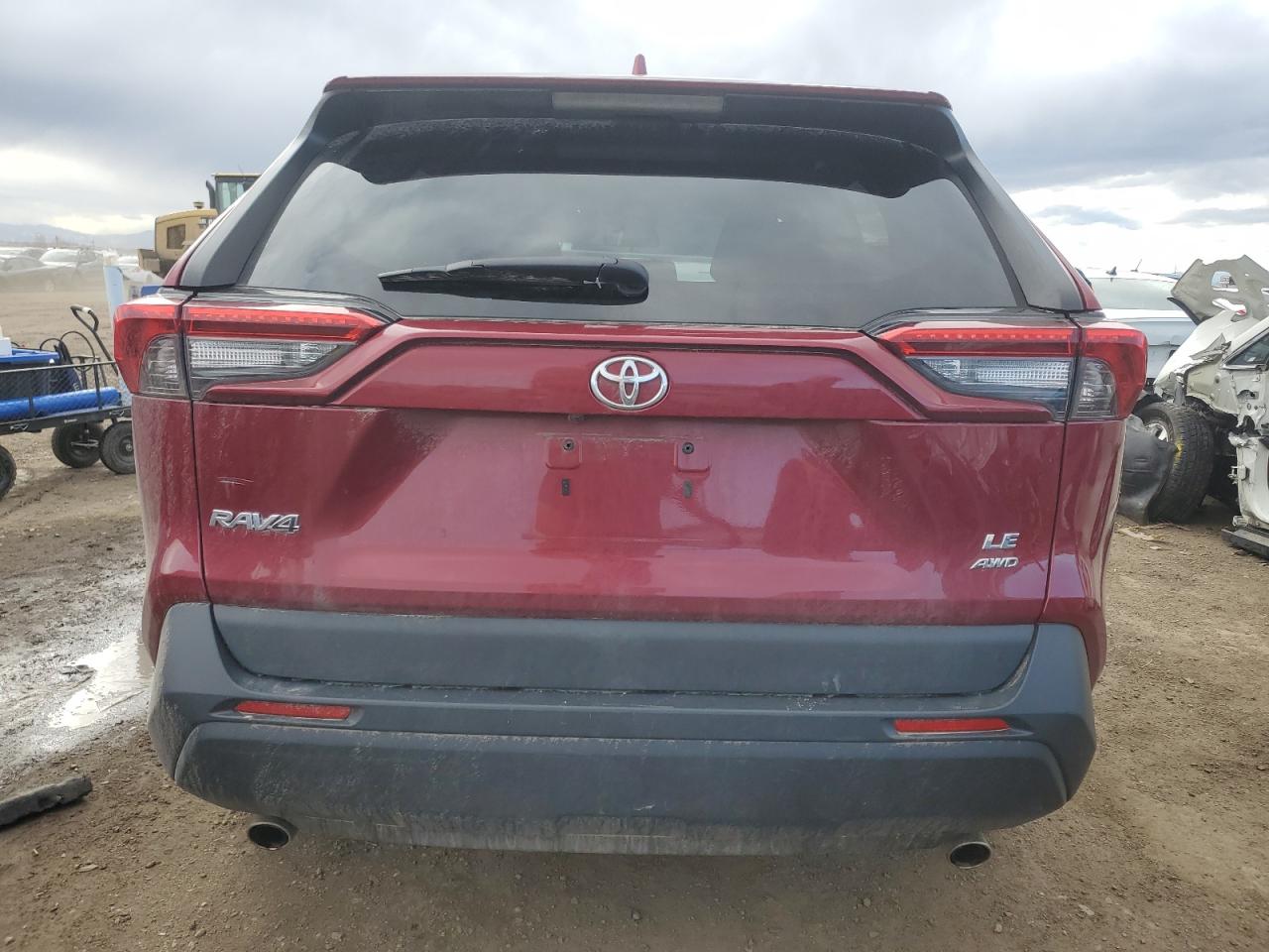 2021 Toyota RAV 4 VIN 2T3F1RFV6MW207640 Copart auction photo, front end damage thumbnail 6