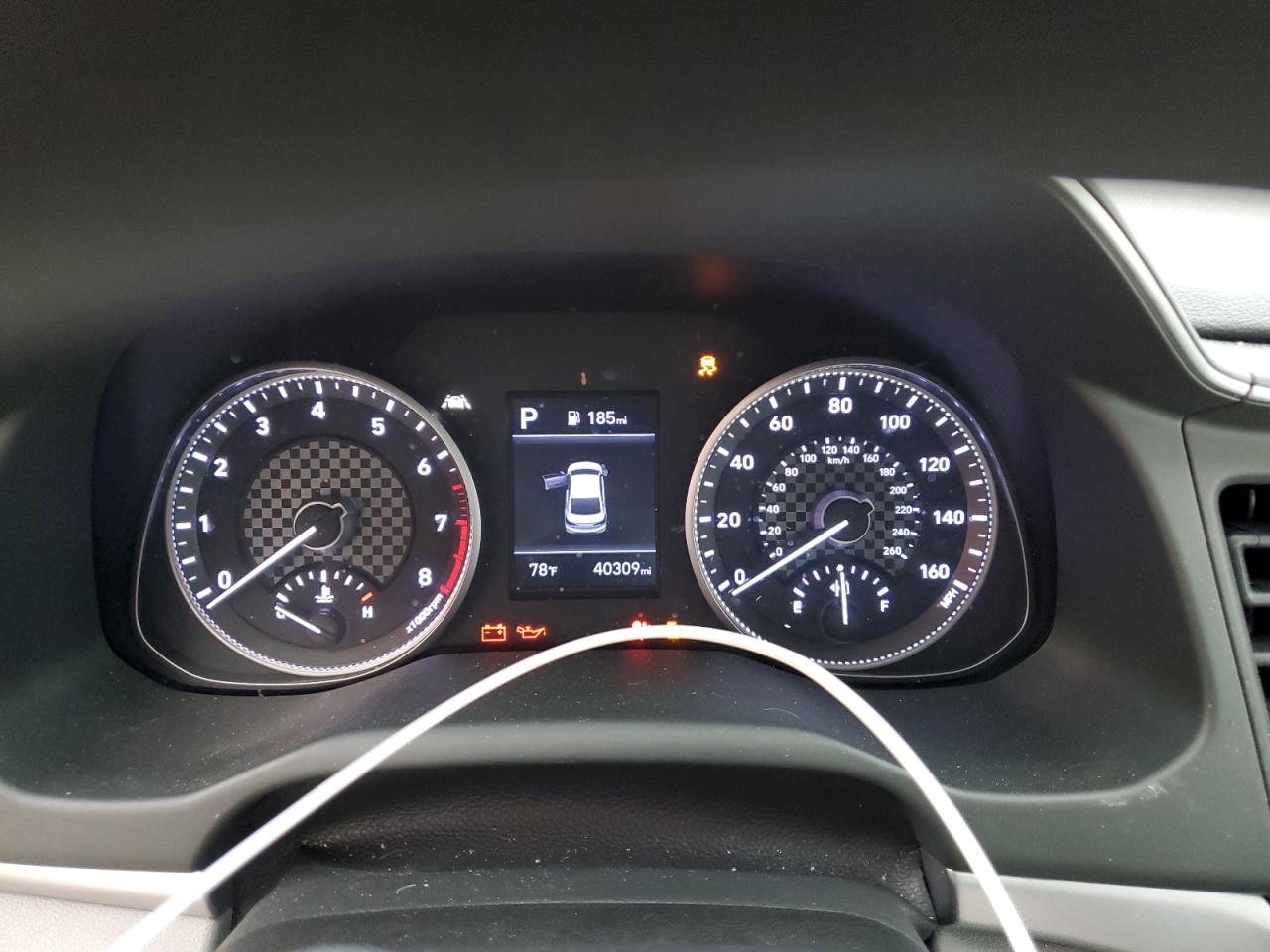 2019 Hyundai Elantra VIN 5NPD84LF6KH487678 Copart auction photo, front end damage thumbnail 9