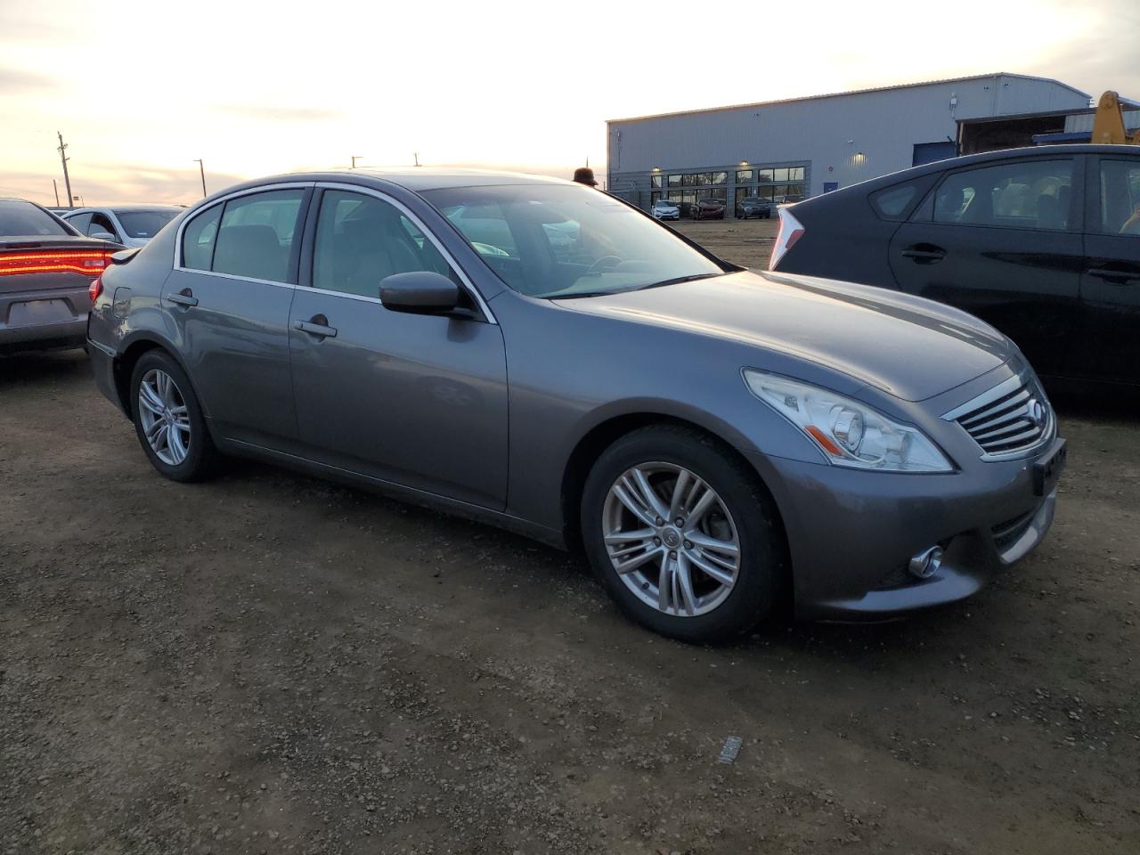 2012 Infiniti G VIN JN1CV6AP8CM625579 Copart auction photo, all over damage thumbnail 4