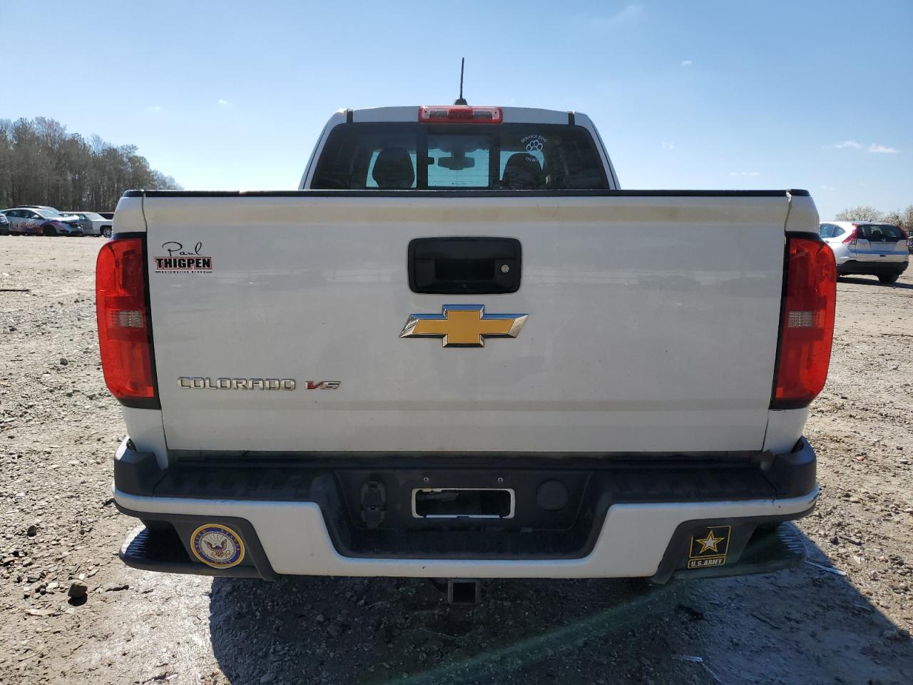 2017 Chevrolet Colorado VIN 1GCHTDENXH1322172 Copart auction photo, front end damage thumbnail 6