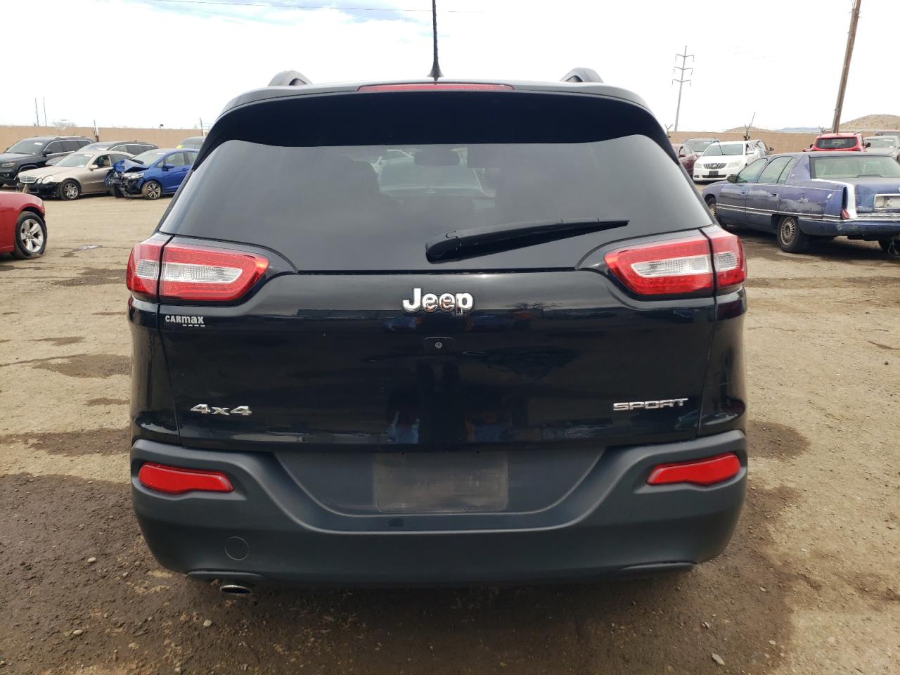 2016 Jeep Grand Cherokee VIN 1C4PJMAB9GW214723 Copart auction photo, front end damage thumbnail 6