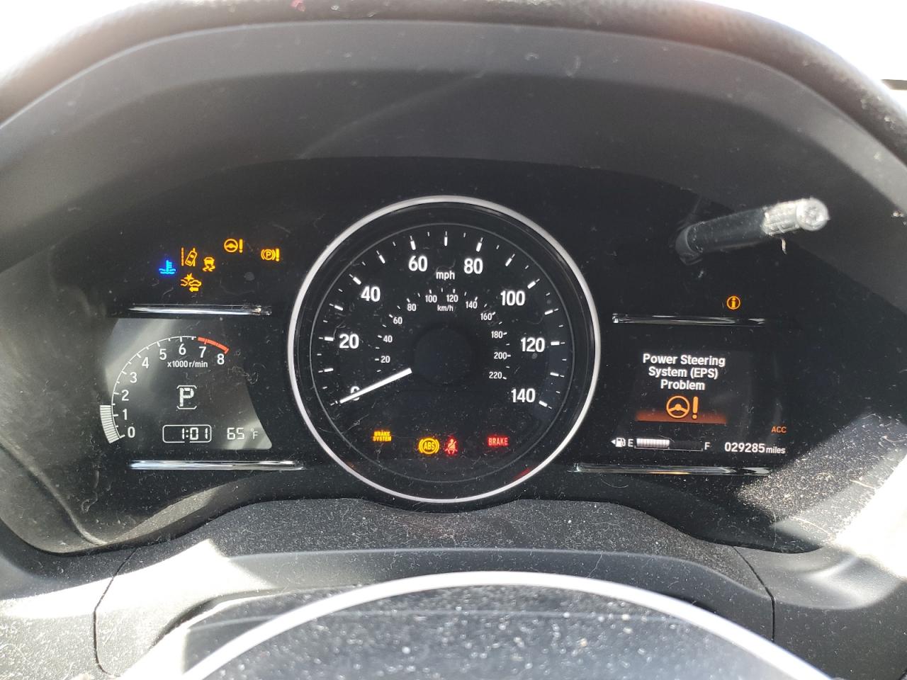 2019 Honda HR-V VIN 3CZRU6H53KM718604 Copart auction photo, rear end damage thumbnail 9