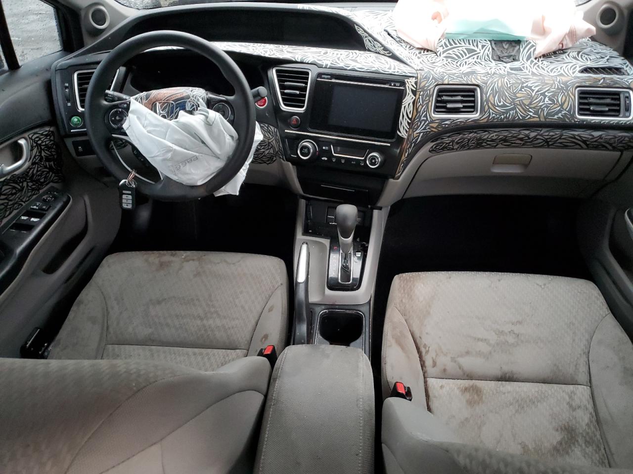 2015 Honda Civic VIN 19XFB2F82FE248392 Copart auction photo, front end damage thumbnail 8