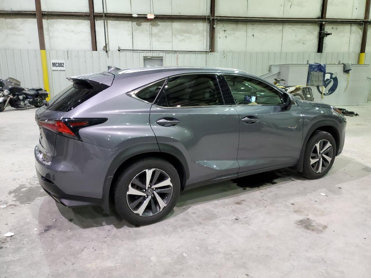 2019 Lexus NX VIN JTJBARBZ8K2185134 Copart auction photo, side damage thumbnail 3