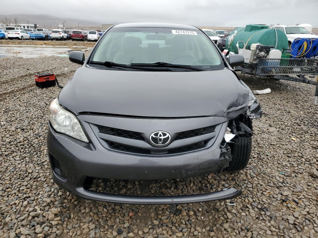 2011 Toyota Corolla VIN 2T1BU4EE3BC656419 Copart auction photo, front end damage thumbnail 5