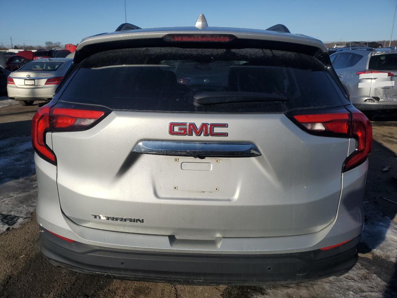 2020 GMC Terrain VIN 3GKALMEV1LL187185 Copart auction photo, front end / side damage thumbnail 6
