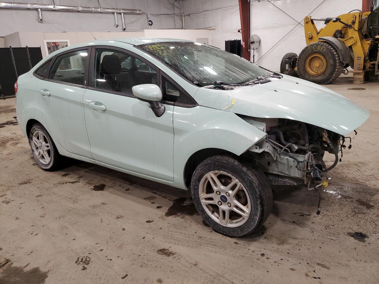 2017 Ford Fiesta VIN 3FADP4BJ2HM108872 Copart auction photo, front end damage thumbnail 4