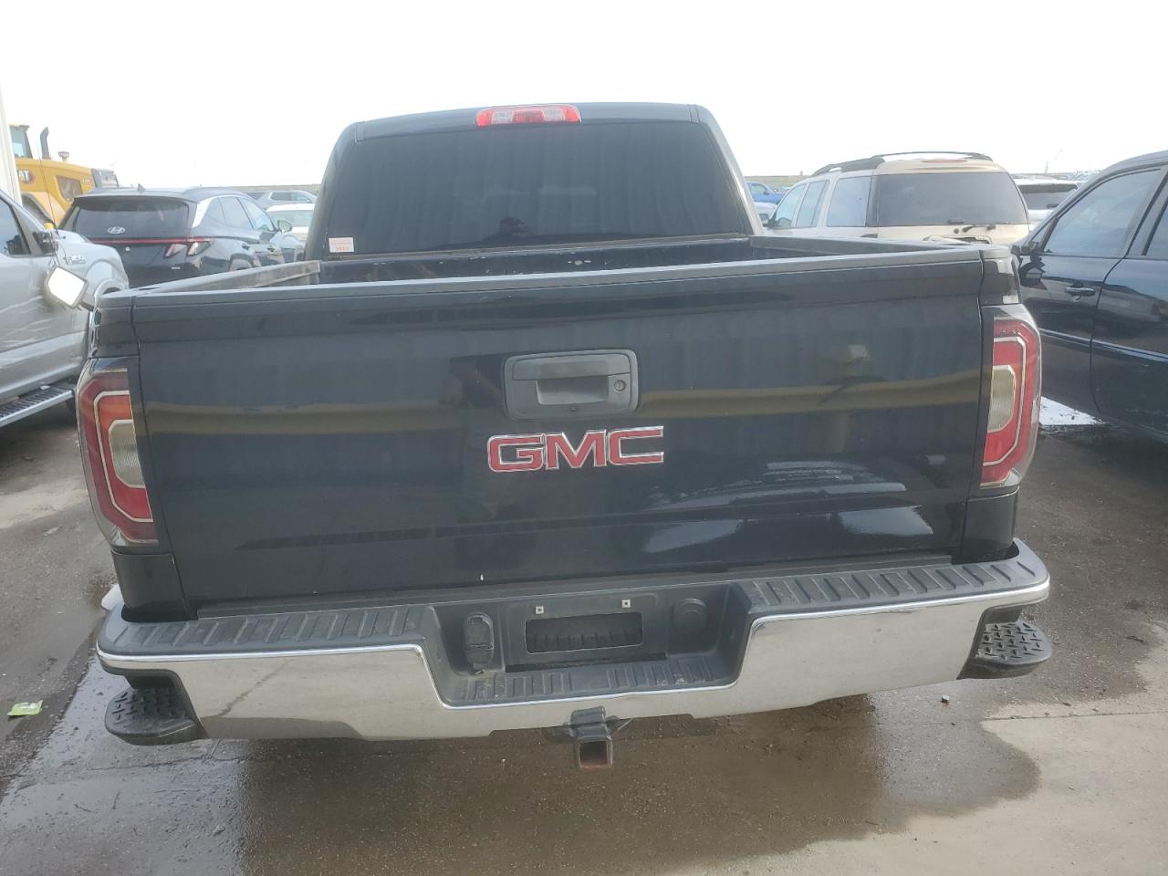 2018 GMC Sierra VIN 3GTU2NEC6JG419656 Copart auction photo, side / front end damage thumbnail 6