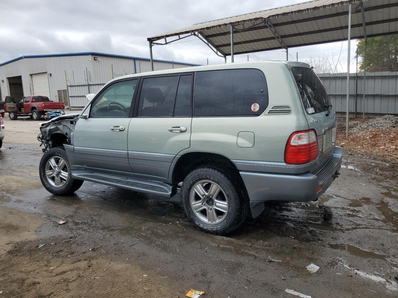 2004 Lexus LX VIN JTJHT00W943538471 Copart auction photo, front end / side damage thumbnail 2