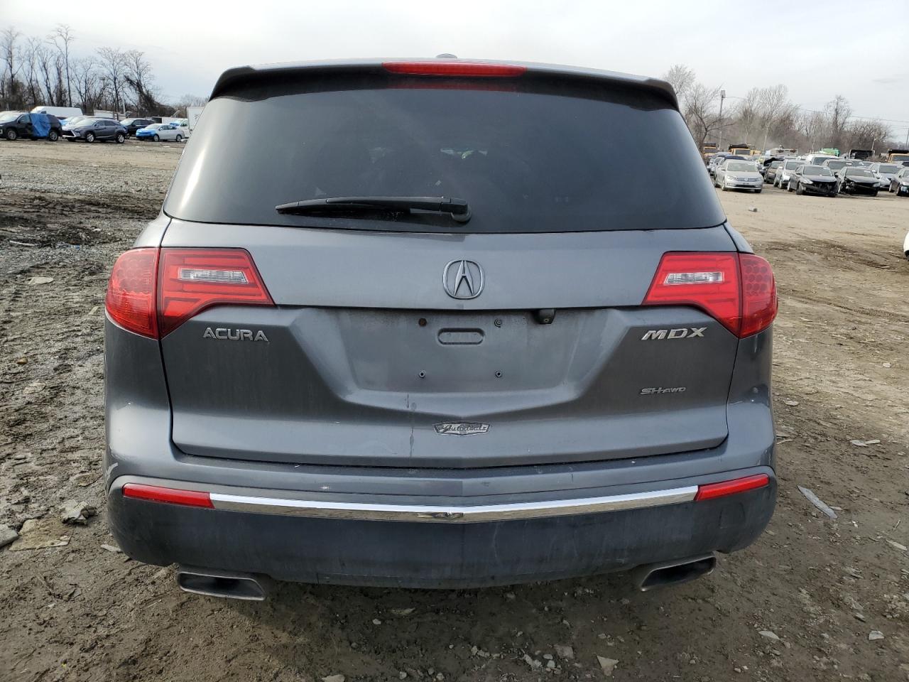 2010 Acura MDX VIN 2HNYD2H79AH531533 Copart auction photo, front end / undercarriage damage thumbnail 6