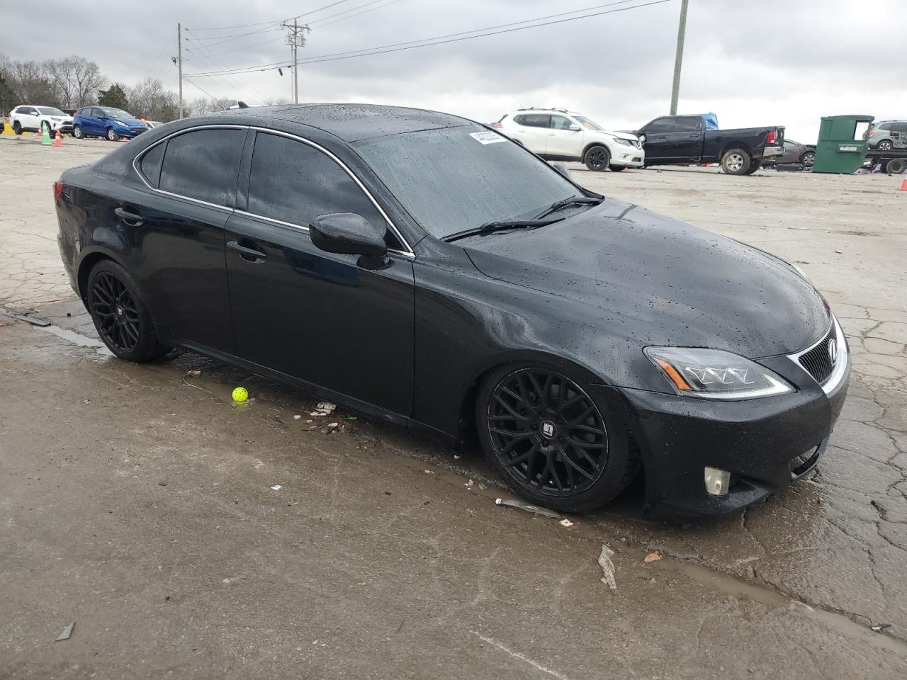 2007 Lexus IS VIN JTHCK262472013536 Copart auction photo, undercarriage damage thumbnail 4