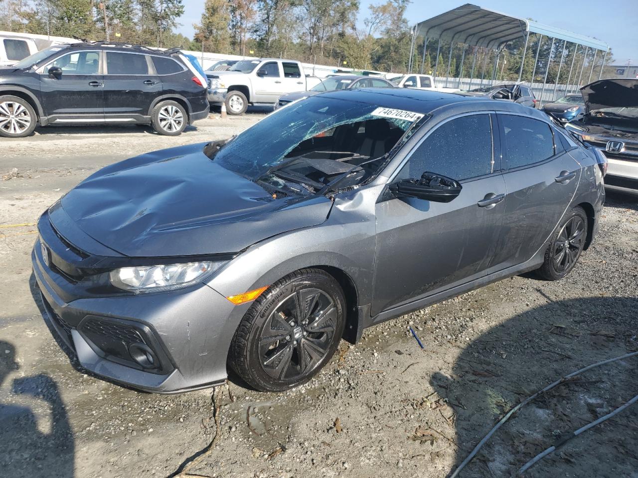 2019 Honda Civic VIN SHHFK7H67KU223631