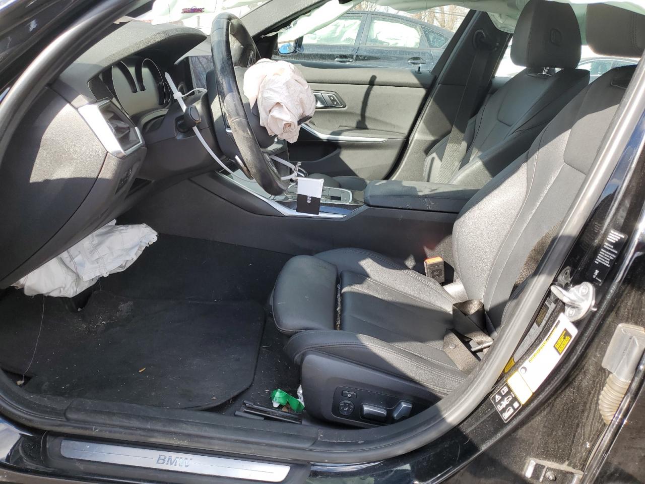 2020 BMW 3er VIN 3MW5R7J08L8B12202 Copart auction photo, front end / side damage thumbnail 7