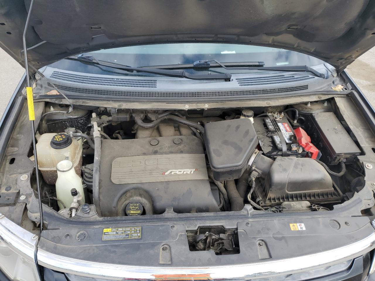 2013 Ford Edge VIN 2FMDK3AK7DBA37057 Copart auction photo, rear end / side damage thumbnail 11