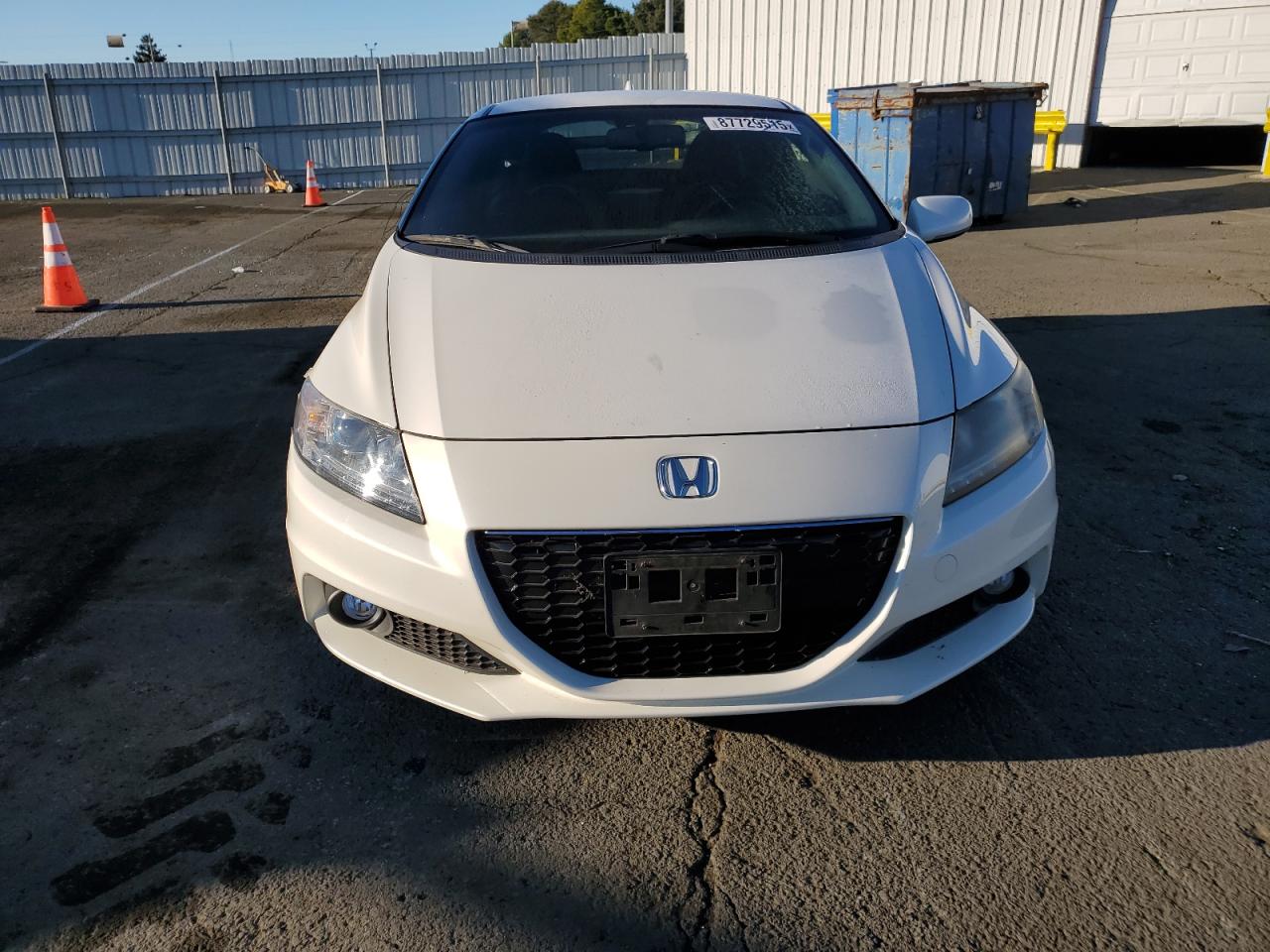 2014 Honda CR-Z VIN JHMZF1D67ES001313 Copart auction photo, all over / side damage thumbnail 5