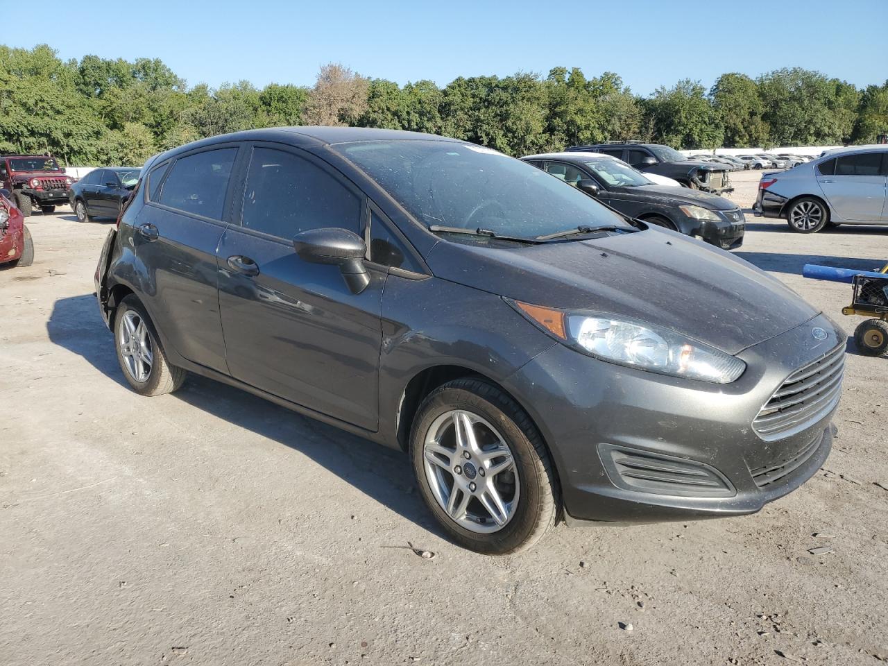 2019 Ford Fiesta VIN 3FADP4EJ5KM155543 Copart auction photo, rear end / minor dent/scratches damage thumbnail 4