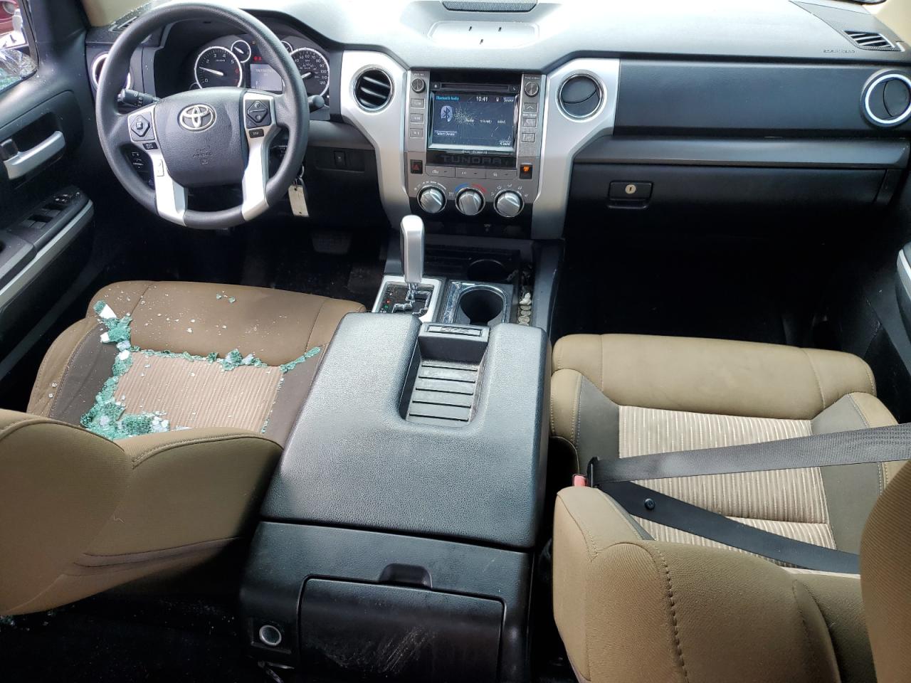 2016 Toyota Tundra VIN 5TFRM5F12GX107285 Copart auction photo, front end / minor dent/scratches damage thumbnail 8