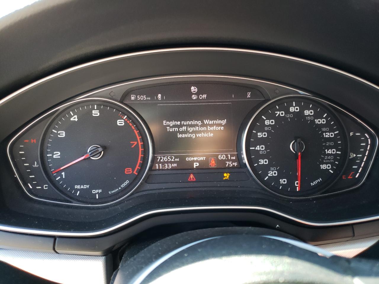 2018 Audi A4 VIN WAUDNAF49JA119435 Copart auction photo, side damage thumbnail 9