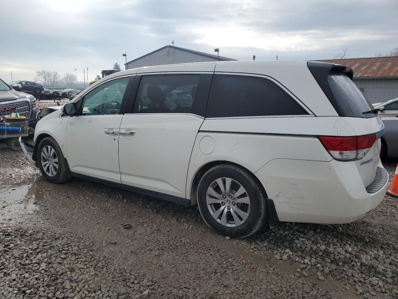 2017 Honda Odyssey VIN 5FNRL5H64HB011973 Copart auction photo, front end damage thumbnail 2