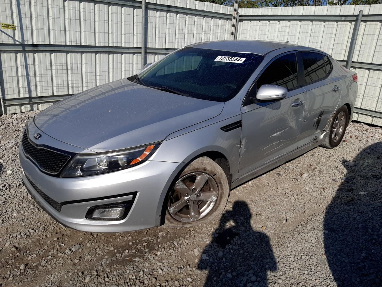 2015 KIA Optima VIN 5XXGM4A77FG505417