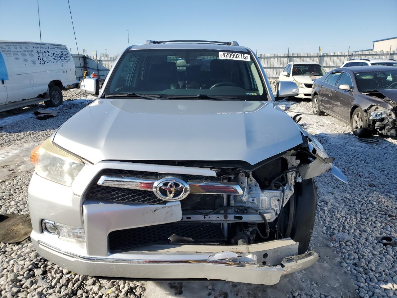 2010 Toyota 4Runner VIN JTEBU5JR5A5028559 Copart auction photo, front end damage thumbnail 5