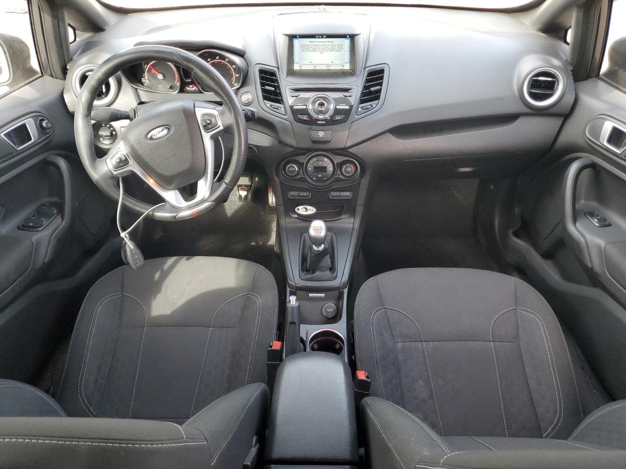 2018 Ford Fiesta VIN 3FADP4GX3JM113968 Copart auction photo, front end / mechanical damage thumbnail 8