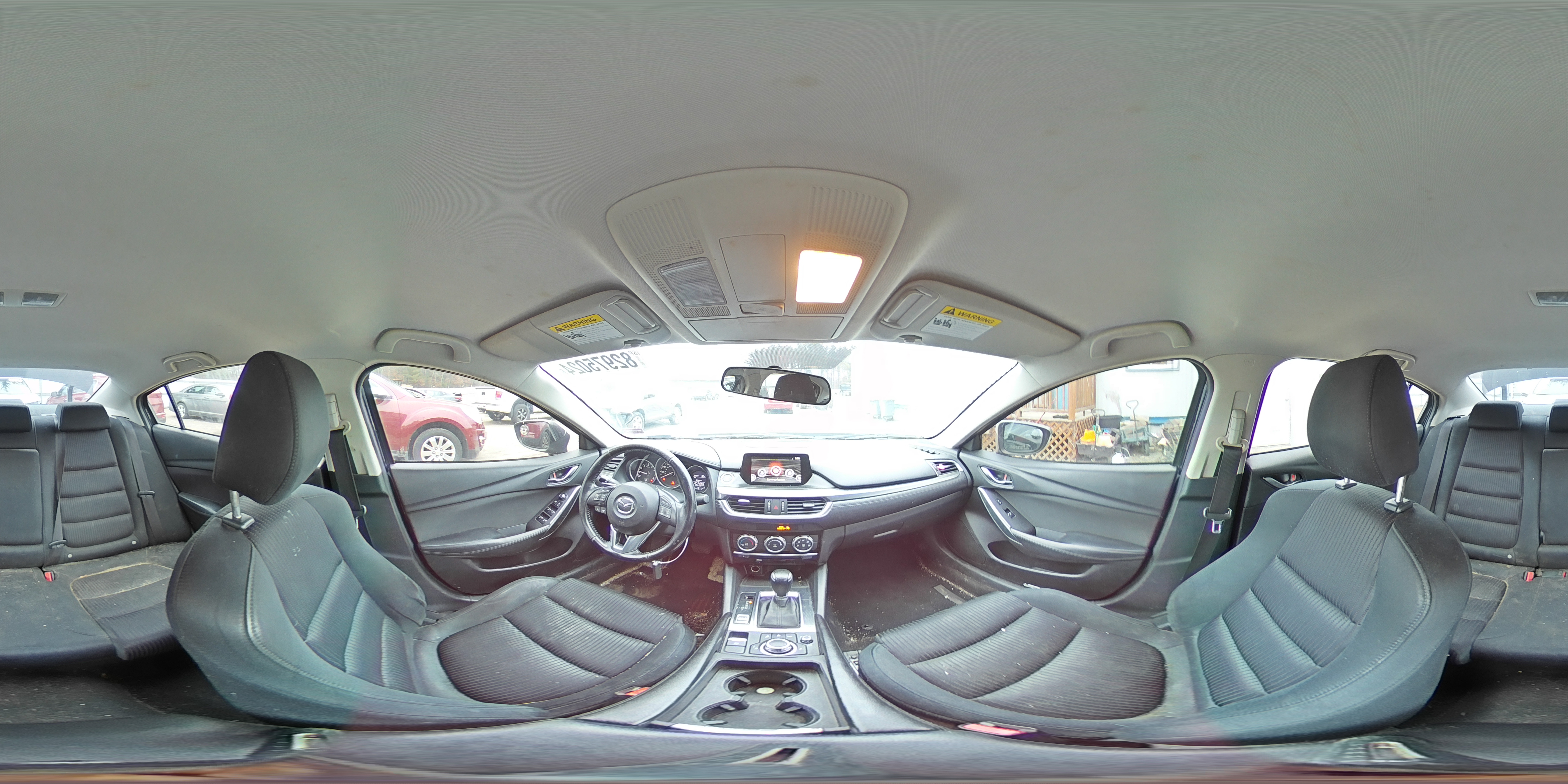 2016 Mazda 6 VIN JM1GJ1U5XG1463646 Copart auction photo, all over / hail damage thumbnail 13