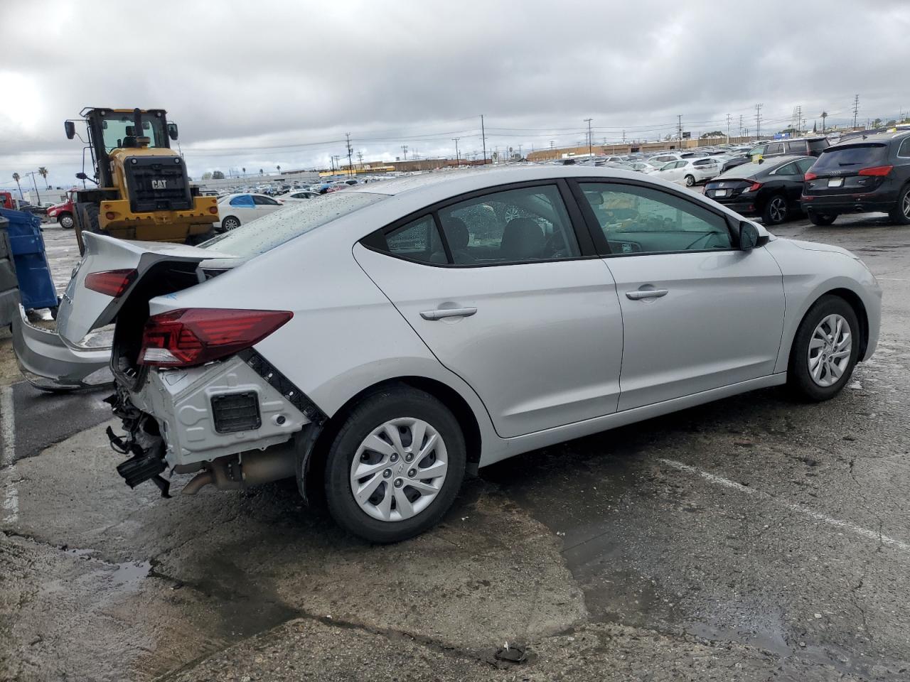 2019 Hyundai Elantra VIN 5NPD74LF1KH490698 Copart auction photo, rear end damage thumbnail 3