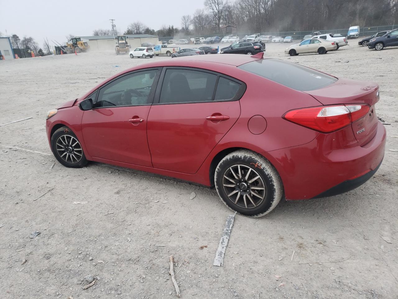 2015 KIA Forte VIN KNAFX4A61F5403767 Copart auction photo, all over damage thumbnail 2