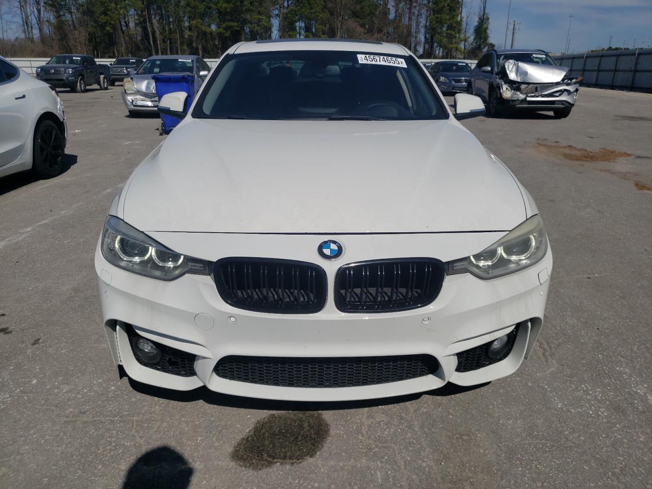 2012 BMW 3er VIN WBA3A9G52CNN67525 Copart auction photo, mechanical damage thumbnail 5