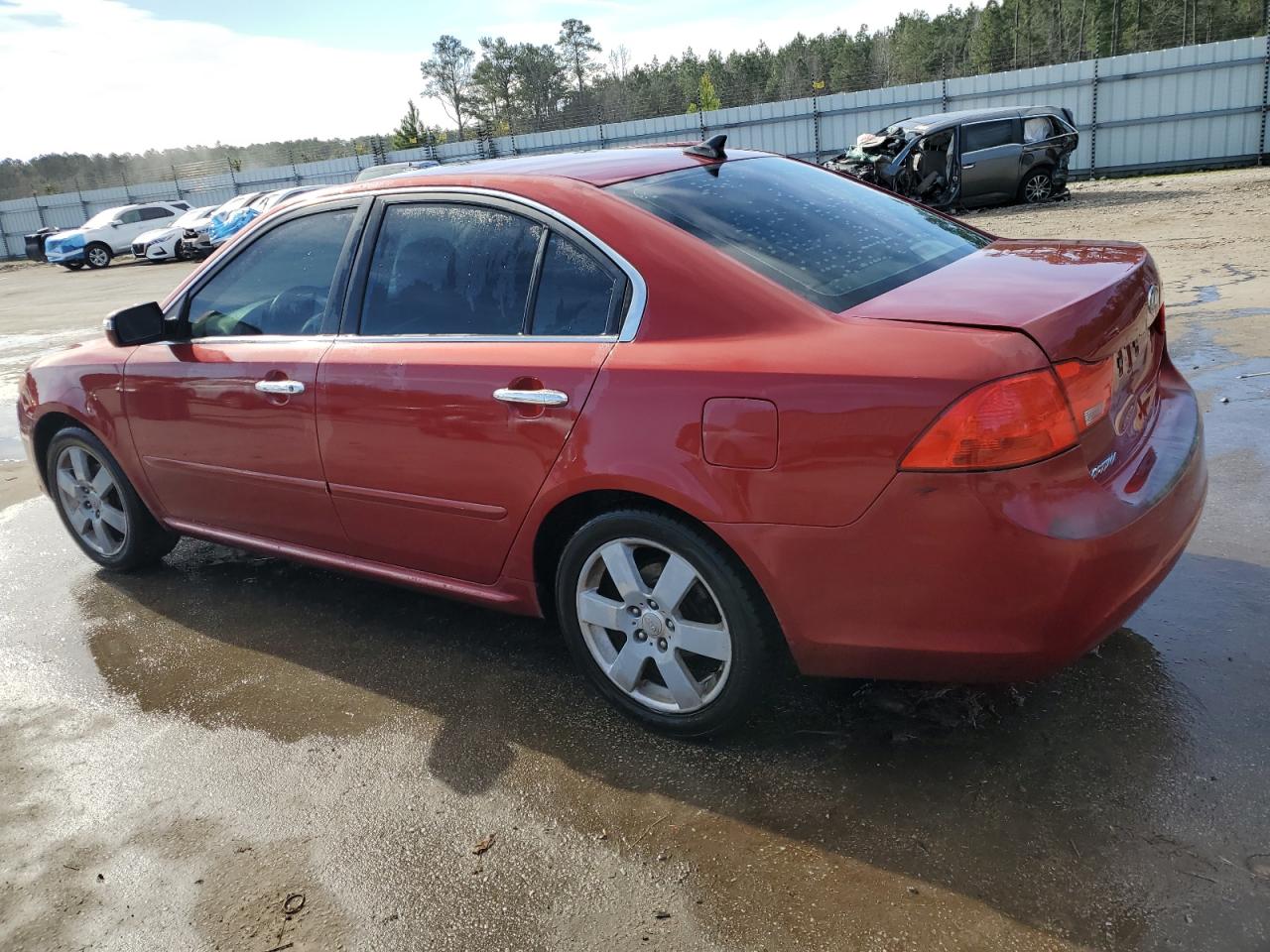 2010 KIA Optima VIN KNAGH4A86A5452488 Copart auction photo, rear end damage thumbnail 2