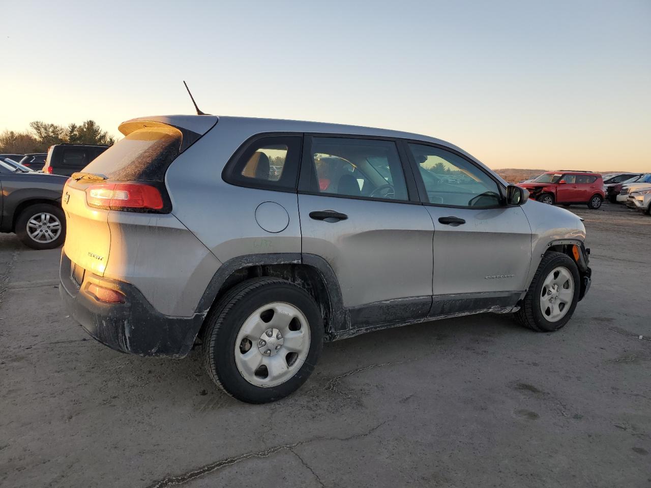 2014 Jeep Grand Cherokee VIN 1C4PJLAB3EW249099 Copart auction photo, front end damage thumbnail 3